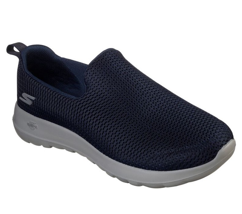 Skechers Gowalk Max - Mens Slip On Shoes Navy/Grey [AU-GD4601]